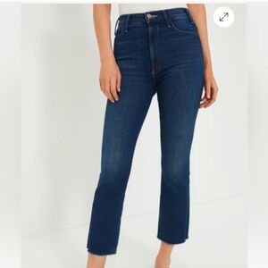 MOTHER hustler ankle fray Healing Jar Jeans Size 28